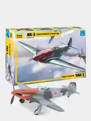 Сборная модель Советский самолет "Як-3" масштаб 1:48 КИТ пластик