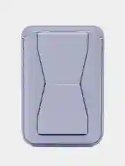Белый картхолдер на iPhone, с поддержкой MagSafe Leather Wallet с подставкой