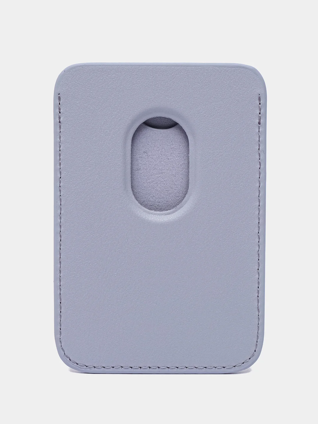 Белый картхолдер на iPhone, с поддержкой MagSafe Leather Wallet с подставкой
