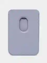 Белый картхолдер на iPhone, с поддержкой MagSafe Leather Wallet с подставкой
