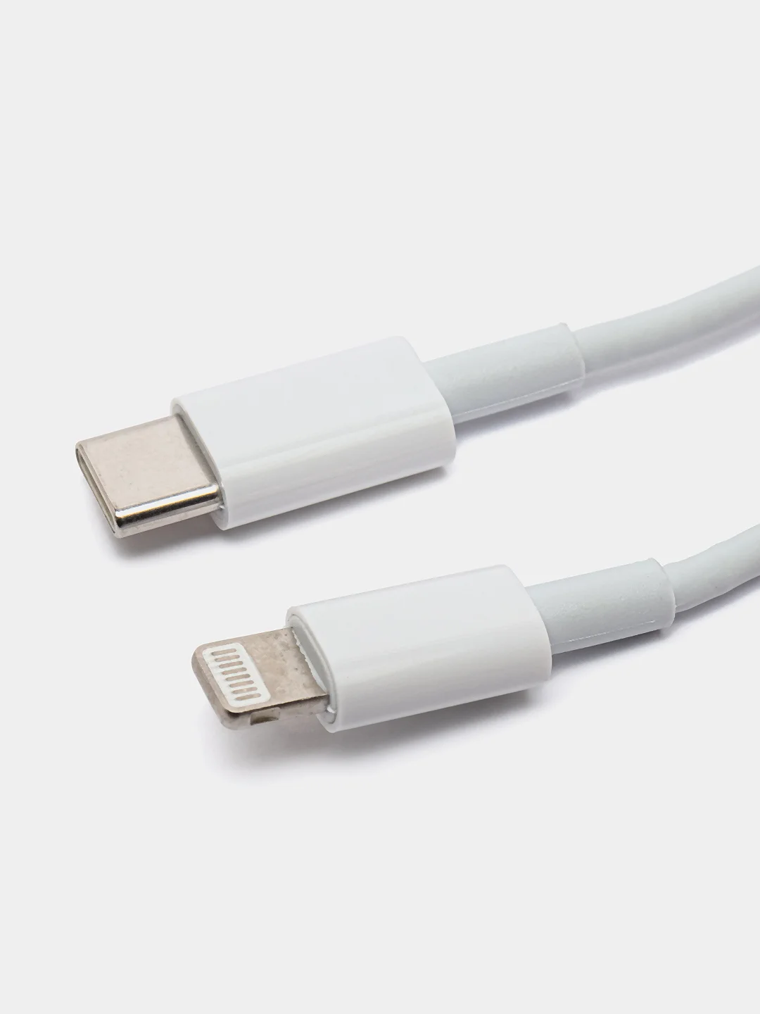Белый кабель зарядный для iPhone, с поддержкой быстрой зарядки, Type-C - Lightning