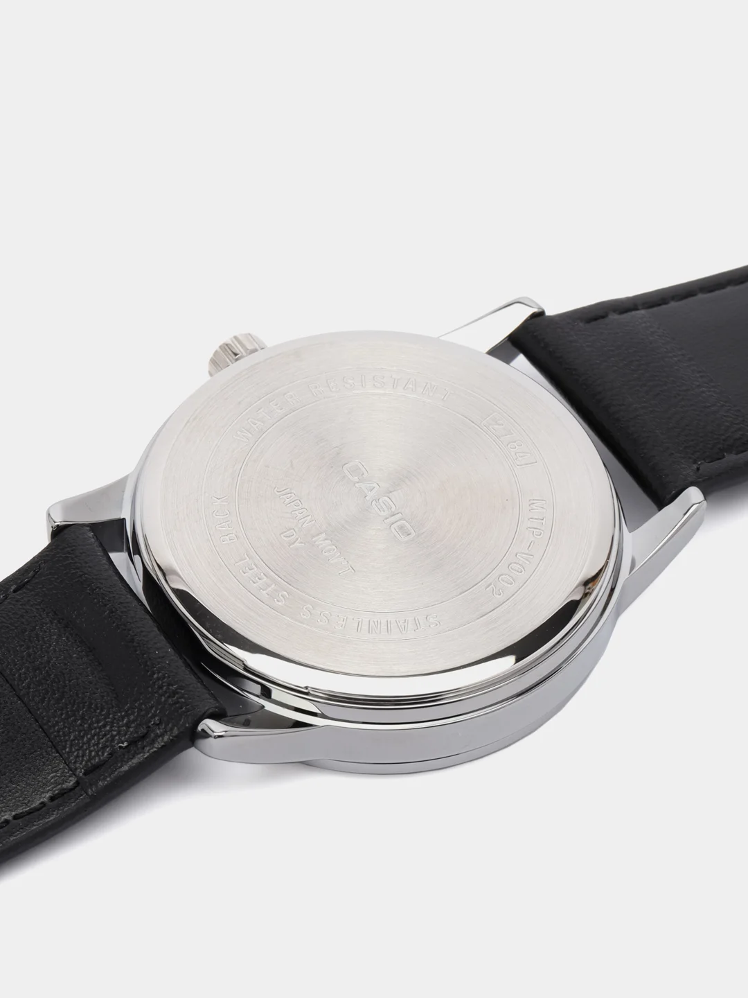 Серебряный часы CASIO MTP-V002