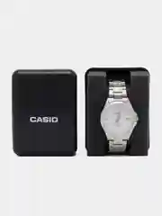 Серебряный часы CASIO MTS-100