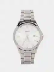Серебряный часы CASIO MTS-100