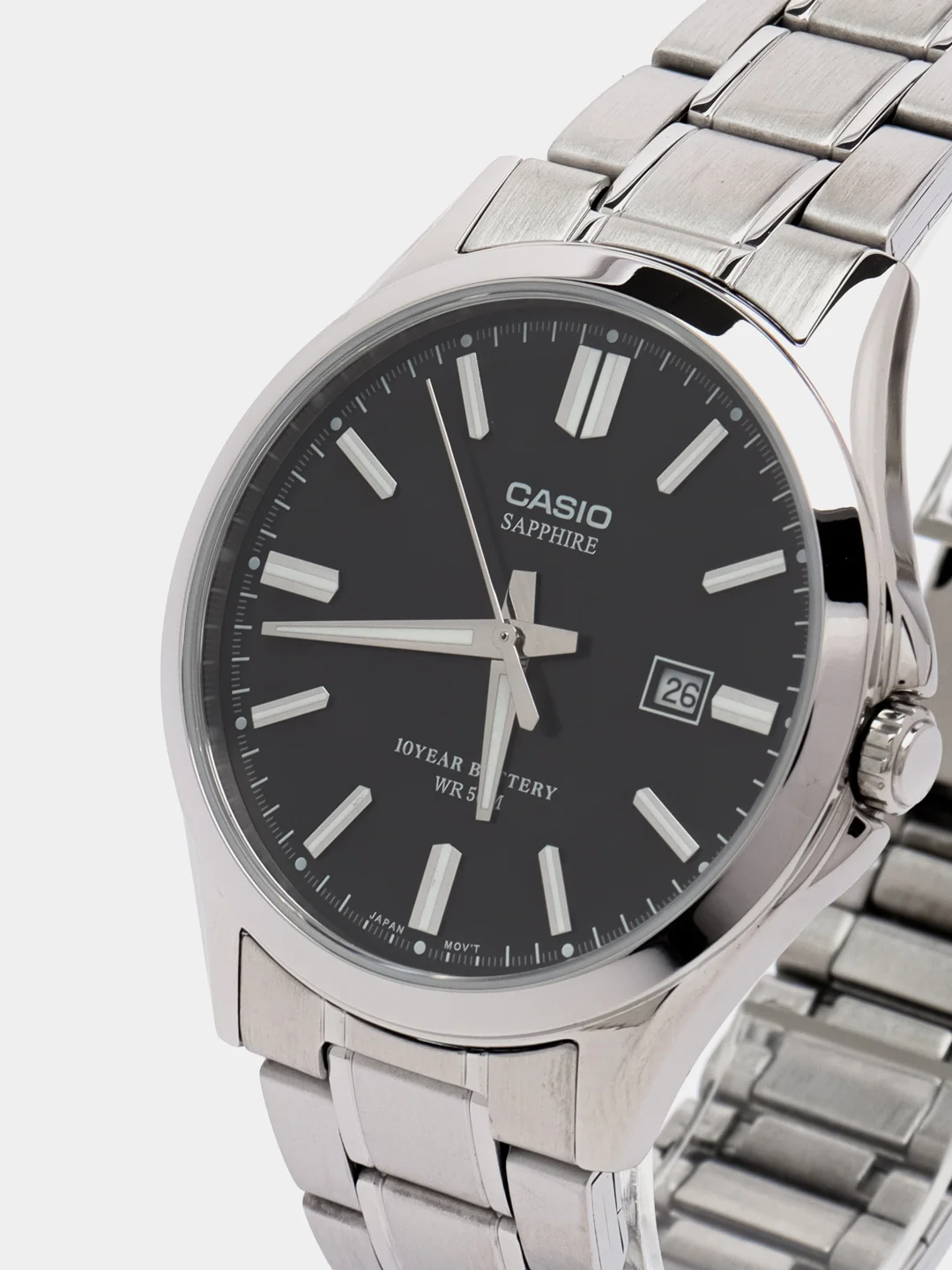 Черный часы CASIO MTS-100