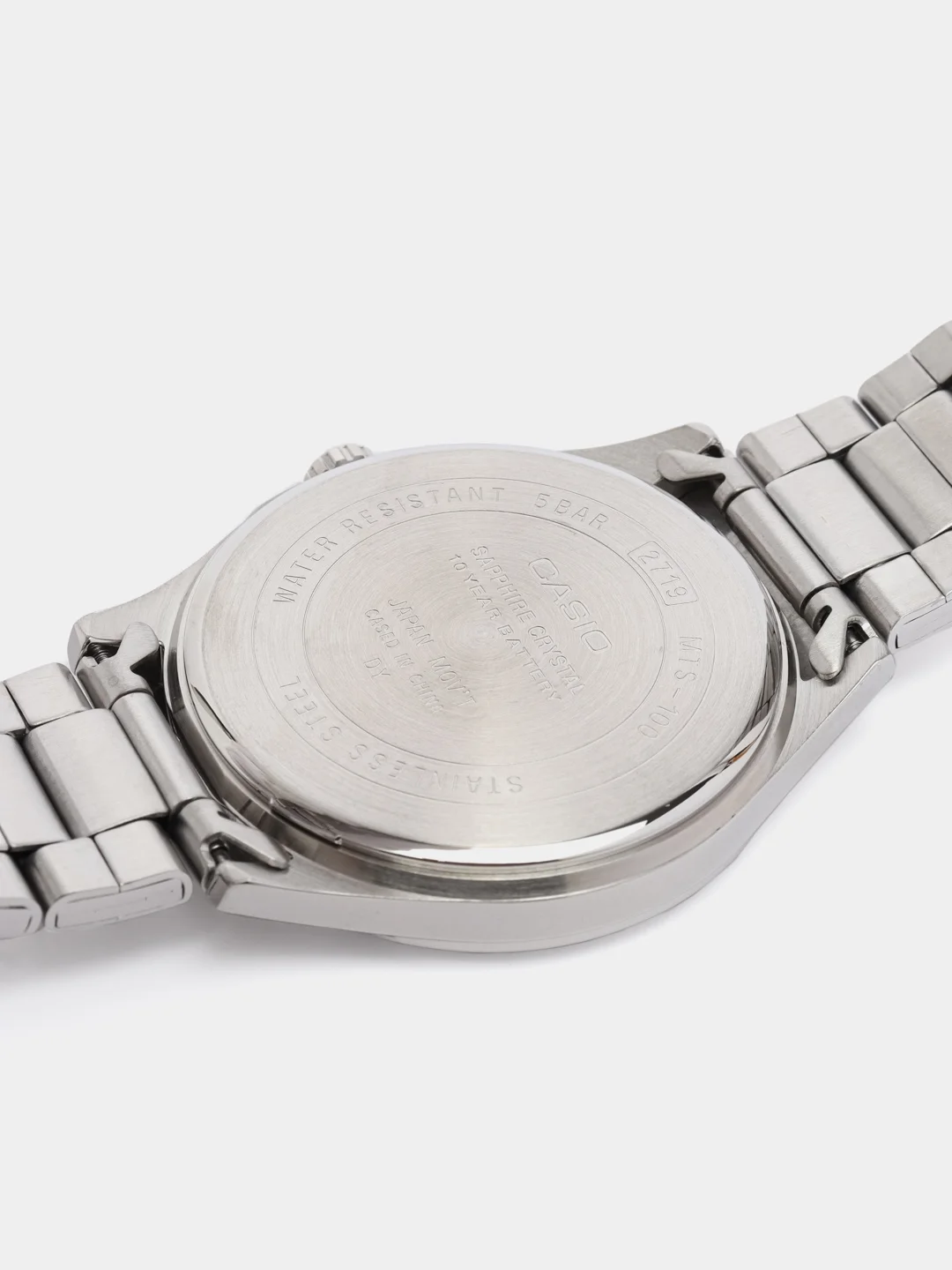 Черный часы CASIO MTS-100