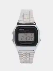 Серебряный часы электронные CASIO A-158WA