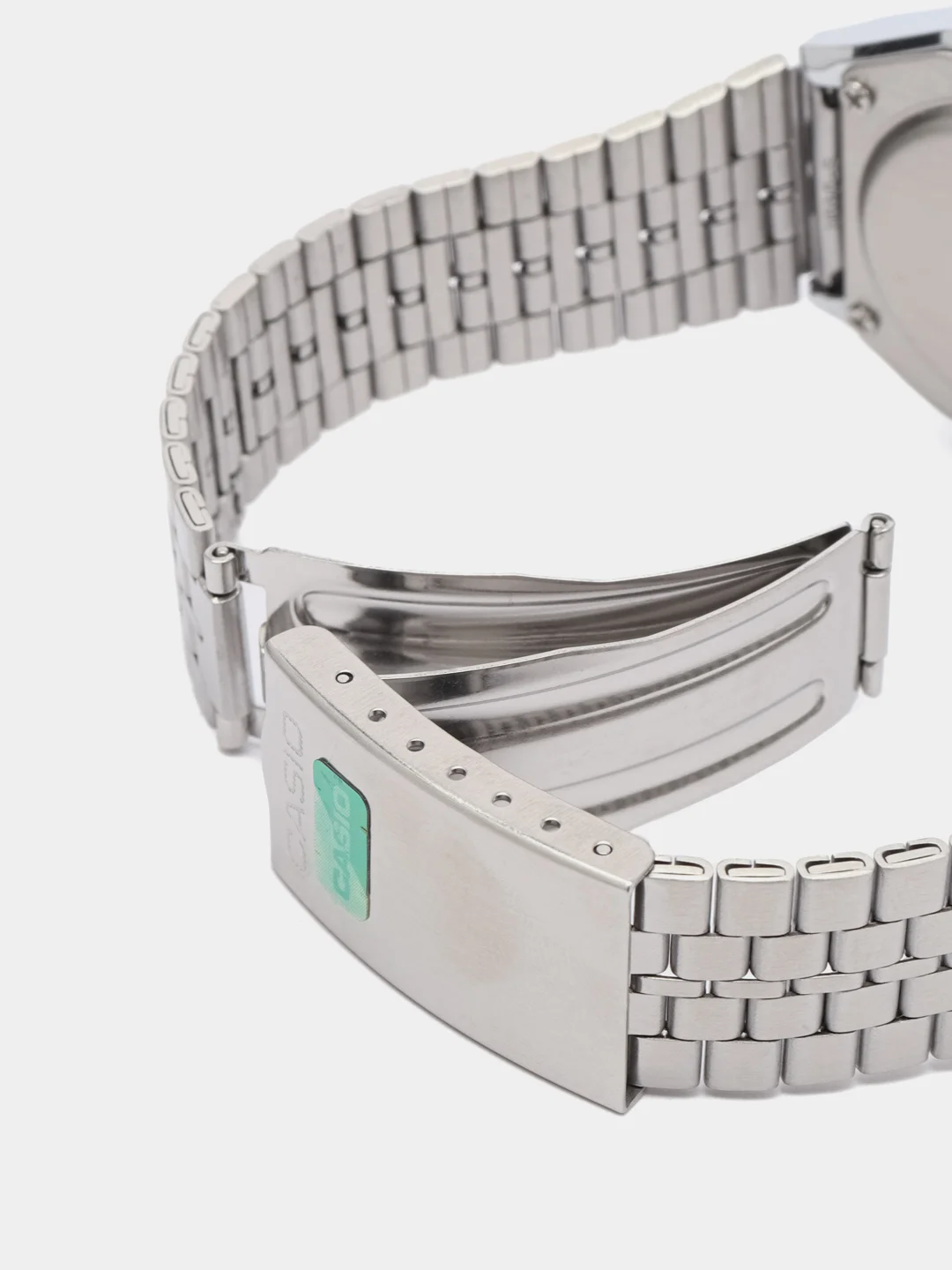 Серебряный часы электронные CASIO A-158WA
