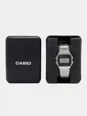 Серебряный часы электронные CASIO A-158WA