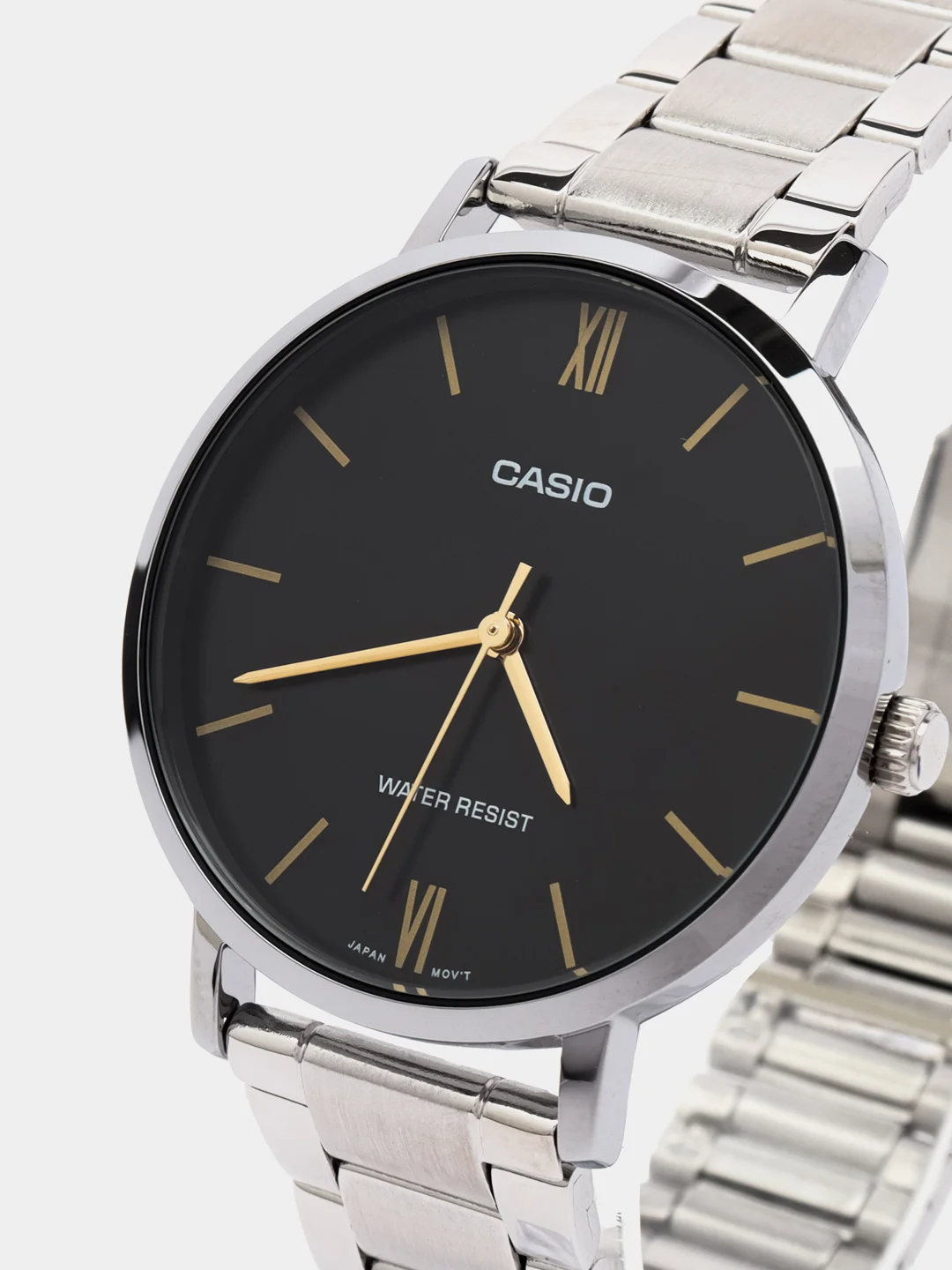 Серебряный часы Casio LTP-VT01