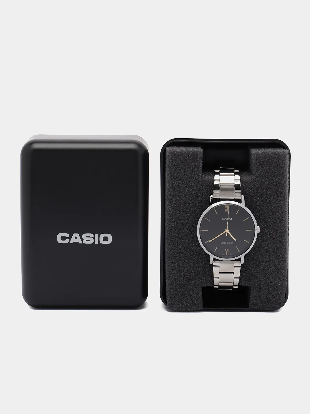 Серебряный часы Casio LTP-VT01