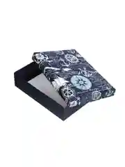 Коробка подарочная складная, для подарка, универсальная, 27х20,5х6,8 см, дизайн морской