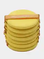 Желтый спонж, косметическая губка для макияжа