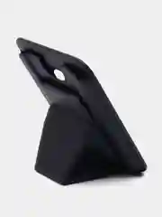 Голубой картхолдер на iPhone, с поддержкой MagSafe Leather Wallet с подставкой