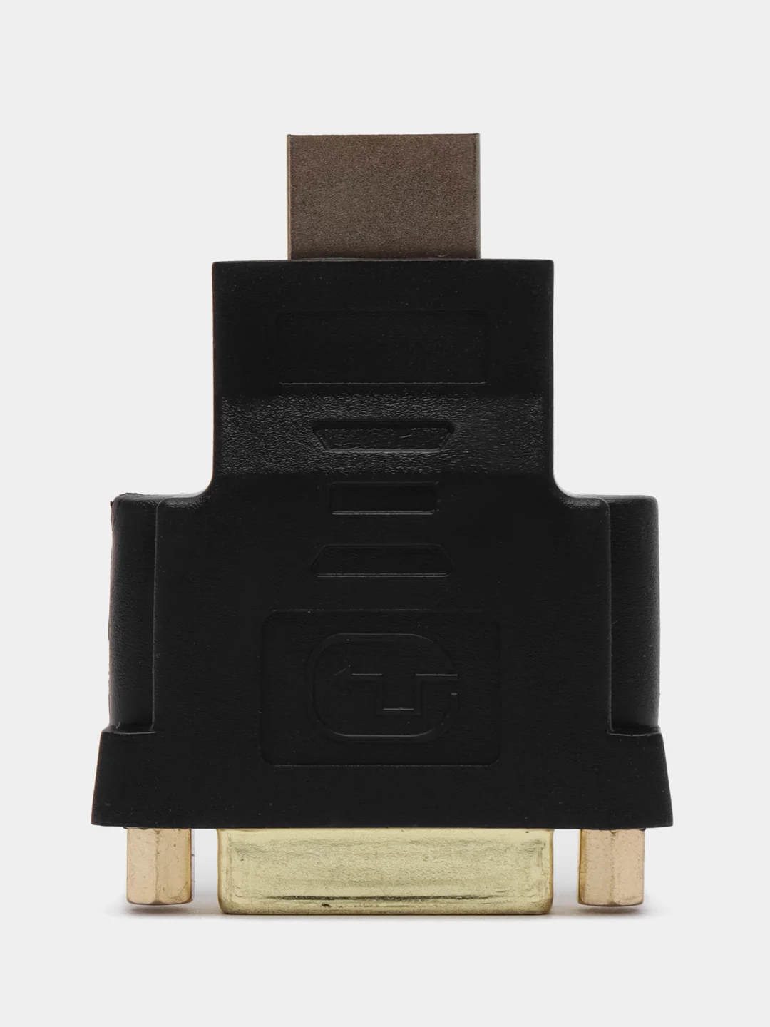 Черный переходник адаптер dvi 24+5 мама на hdmi папа