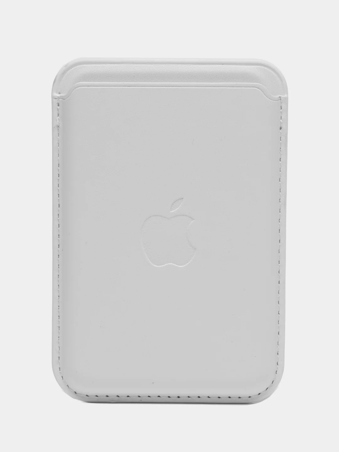 Белый картхолдер MagSafe Leather Wallet для iPhone