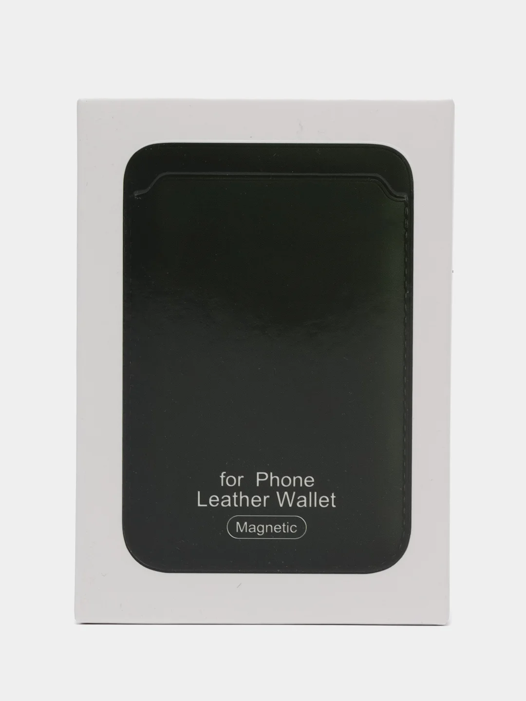 Бирюзовый картхолдер MagSafe Leather Wallet для iPhone