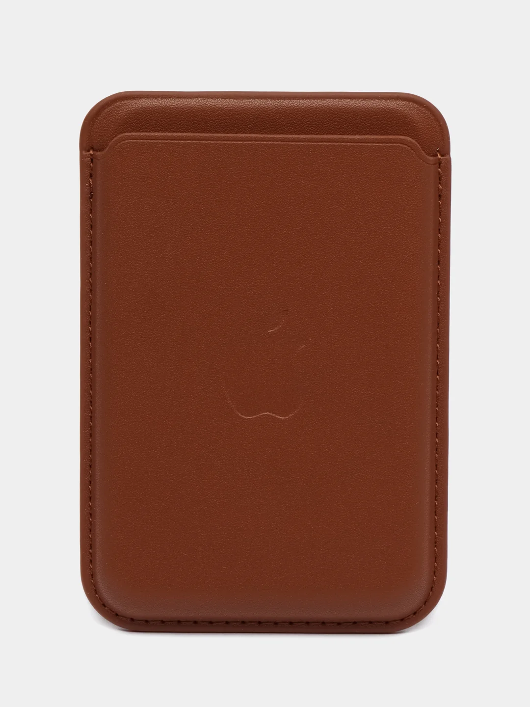 Карамельный картхолдер MagSafe Leather Wallet для iPhone