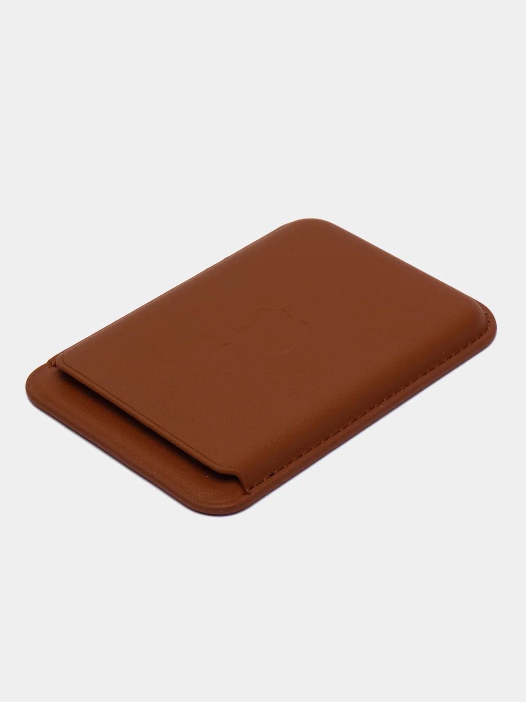 Карамельный картхолдер MagSafe Leather Wallet для iPhone
