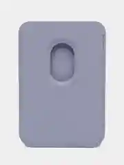 Лавандовый картхолдер MagSafe Leather Wallet для iPhone