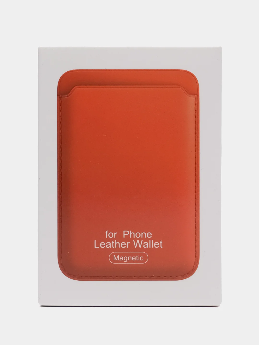 Лесной зеленый картхолдер MagSafe Leather Wallet для iPhone