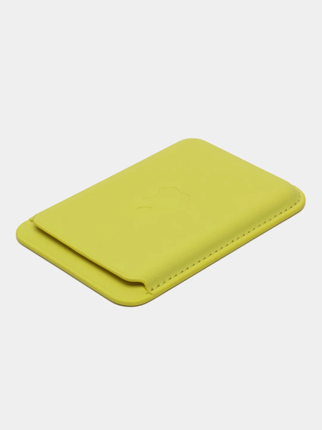 Лимонный картхолдер MagSafe Leather Wallet для iPhone
