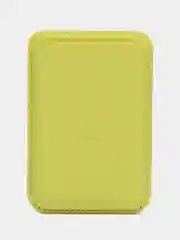 Лимонный картхолдер MagSafe Leather Wallet для iPhone