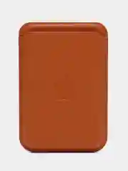 Медный картхолдер MagSafe Leather Wallet для iPhone