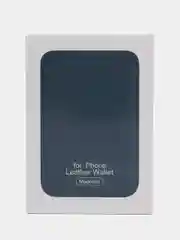 Морской картхолдер MagSafe Leather Wallet для iPhone