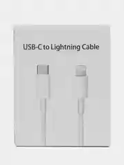 Зарядный кабель для iPhone, зарядник на айфон тайпси, Type-C - Lightning, быстрая заядка