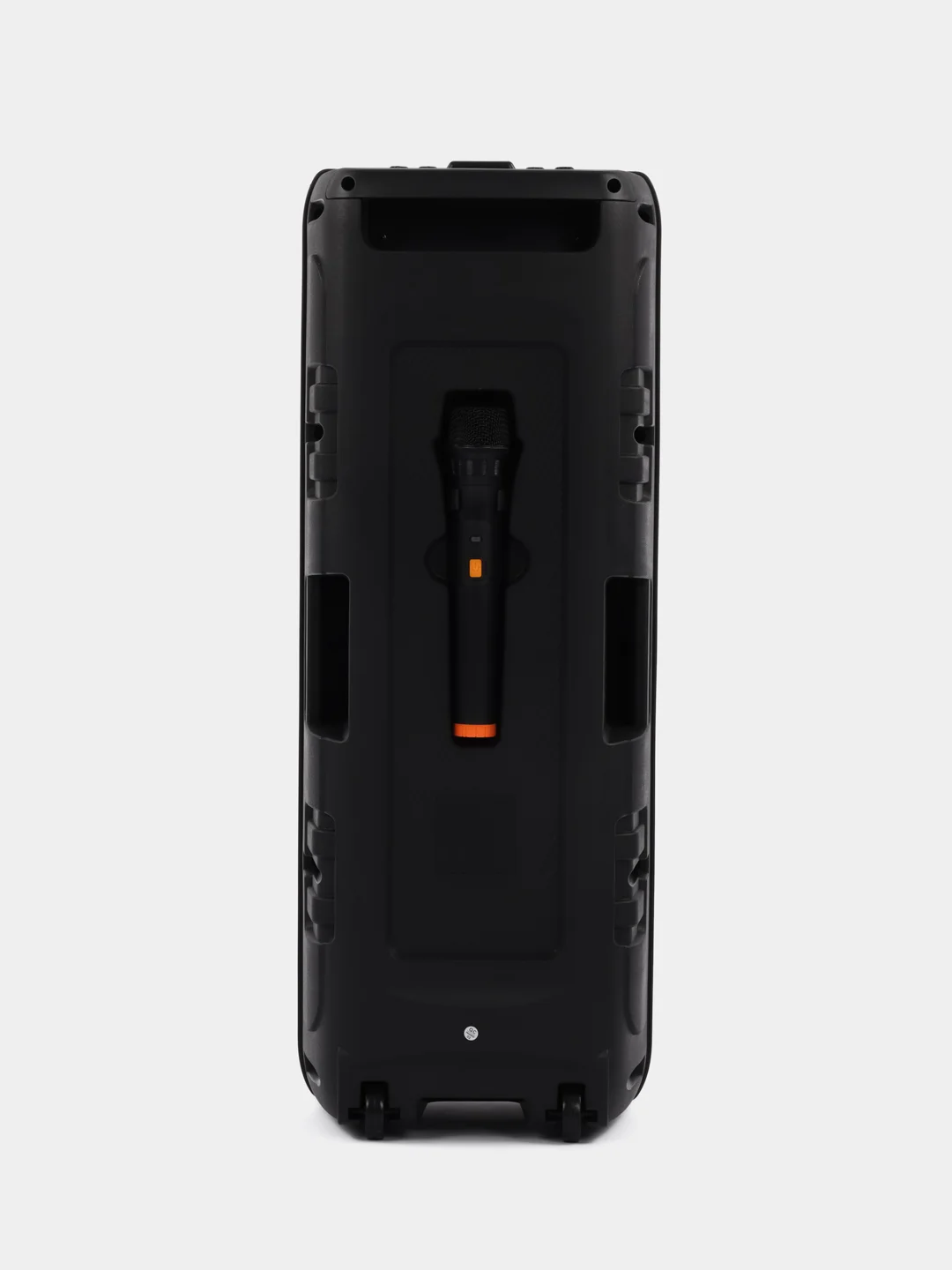 Музыкальная колонка напольная Bluetooth большая, c беспроводным микрофоном и светомузыкой