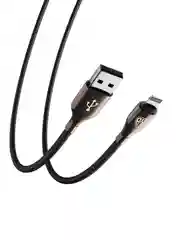 Кабель Lightning-USB для iPhone "Керамика", 1 метр,  2.4 А, быстрая зарядка, тканевый шнур