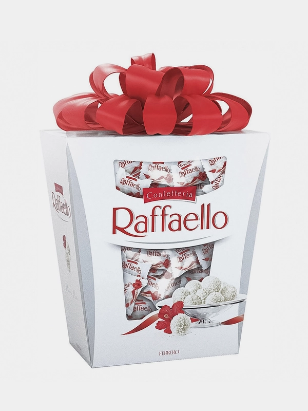 Конфеты Raffaello с цельным миндалем, в кокосовой обсыпке, 500г