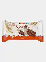 Шоколад Kinder Chocolate Country со злаками, 4 штуки по 23.5г