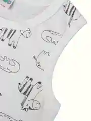Белый комплект нижнего белья для мальчика: майка, трусы-боксеры