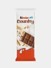 Шоколад Kinder Chocolate Country со злаками, 23.5г, 10 штук