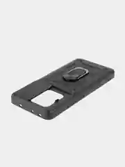 Черный чехол для Xiaomi 13T 13T Pro противоударный КАРТОФАН пластиковый с кольцом-магнитом шторка