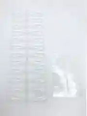 Прозрачный накладные ногти длинные острые, типсы стилеты, глянцевые, с клеевыми наклейками