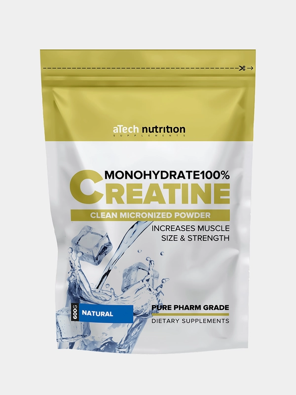 Креатин моногидрат 600 грамм, aTech Nutrition