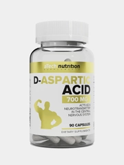 Д-аспарагиновая кислота, 90 капсул, aTech Nutrition