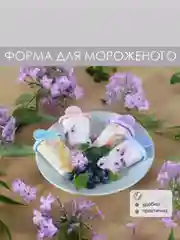 Алый форма для мороженого . Форма для заморозки