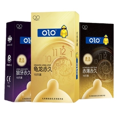 Презервативы OLO с различными эффектами, ультратонкие, 10 штук в упаковке