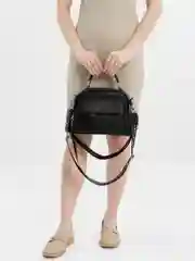 Черный сумка через плечо, женская, черная