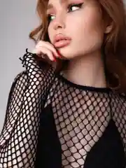 Черный эротическое боди в сетку с длинным рукавом, боди - сетка, эротический костюм, комбенизон