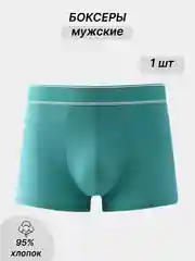 Зеленый боксеры мужские, 2 шт
