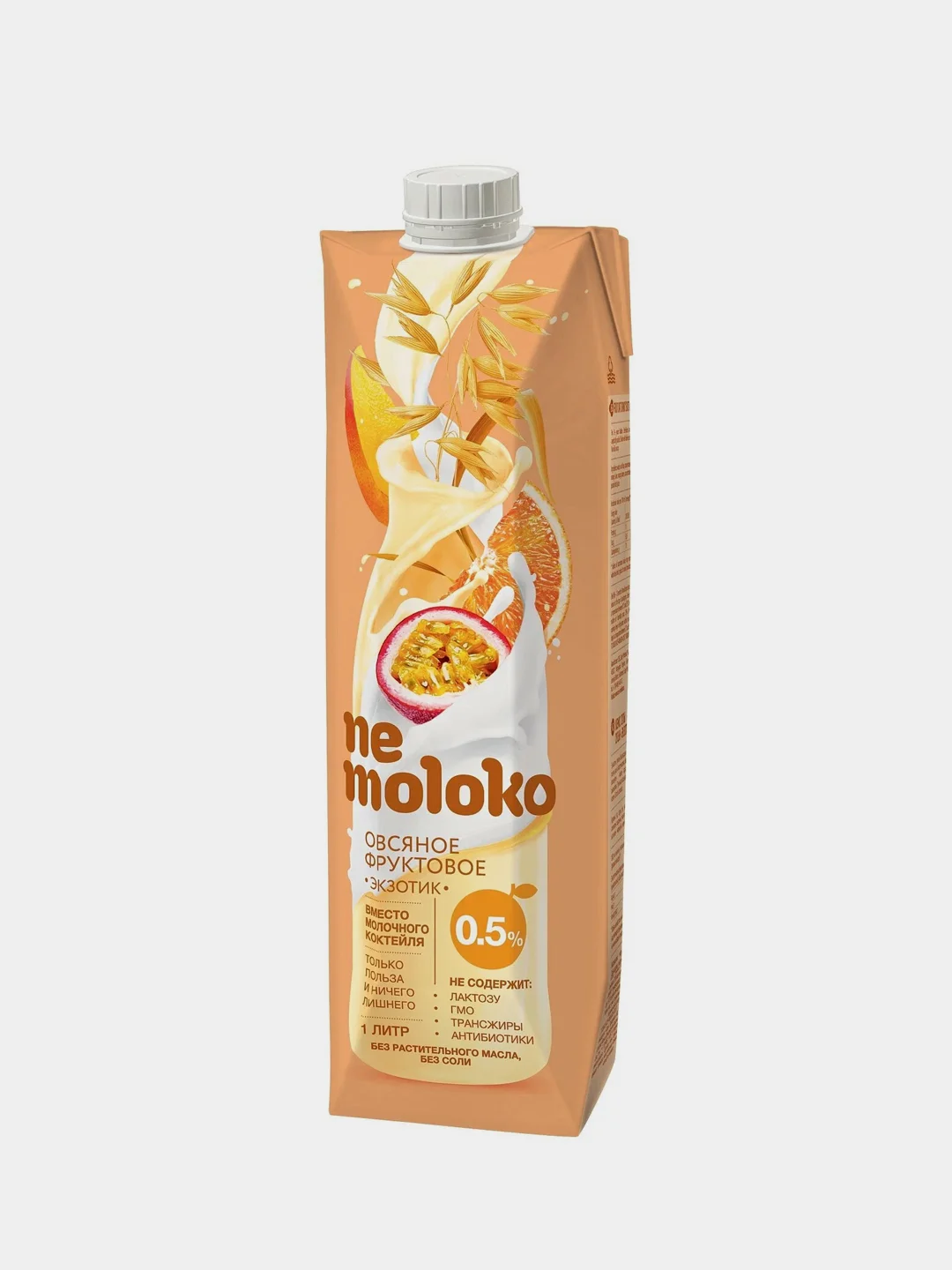 Напиток овсяный фруктовый Nemoloko "Экзотик", 1 л