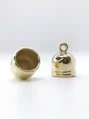 Золотистый хаки концевик-шапочка, колпачок для жгутов, шнуров, бусин