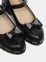 Черный туфли женские подростковые