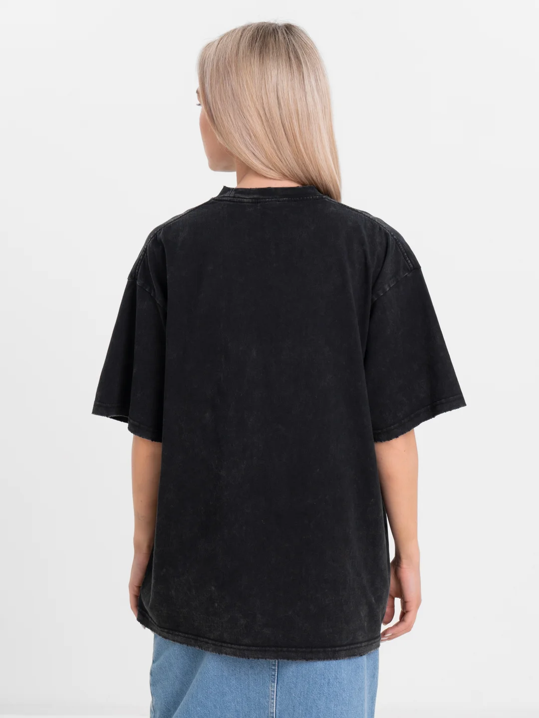 Oversized Футболка "Metlica" в винтажном стиле