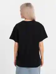 Oversized футболка в черном цвете